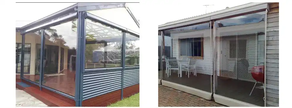 pvc outdoor blinds